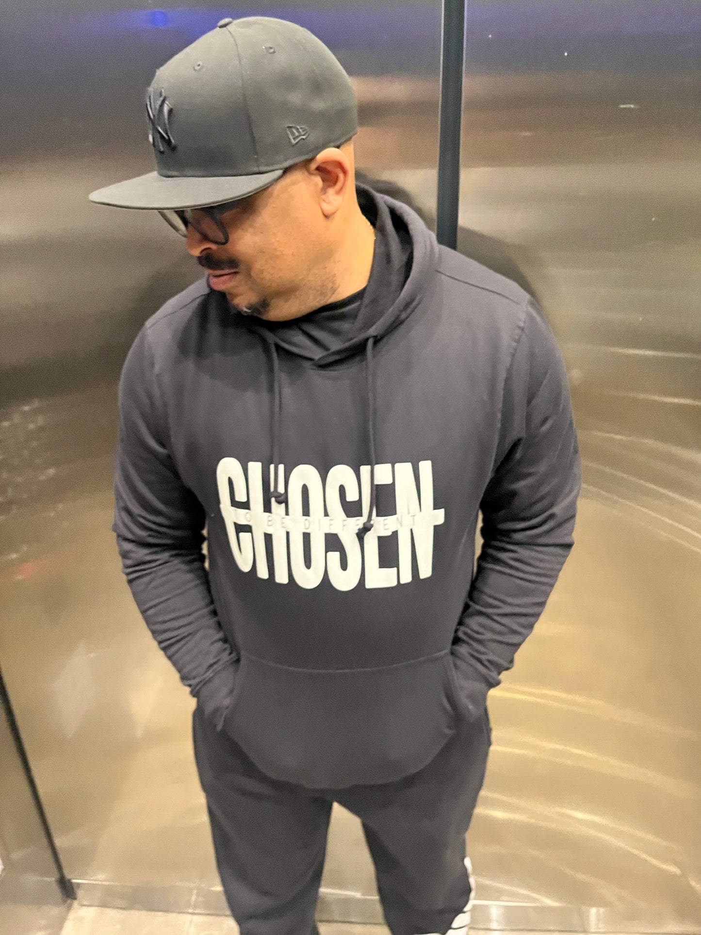 Chosen Hoodie w Puff Lettering