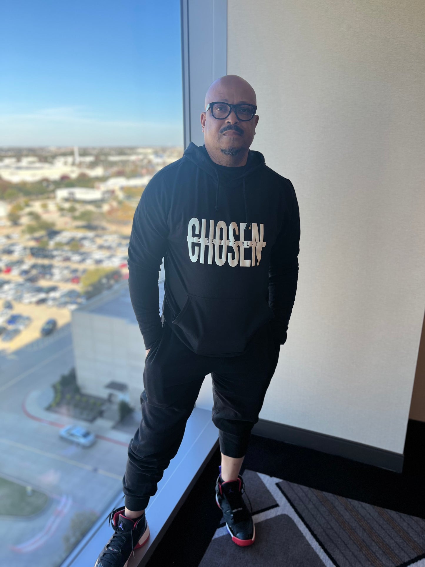 Chosen Hoodie w Puff Lettering