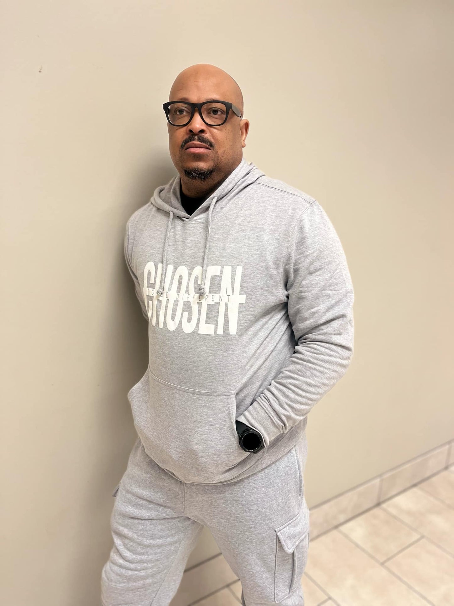 Chosen Hoodie w Puff Lettering
