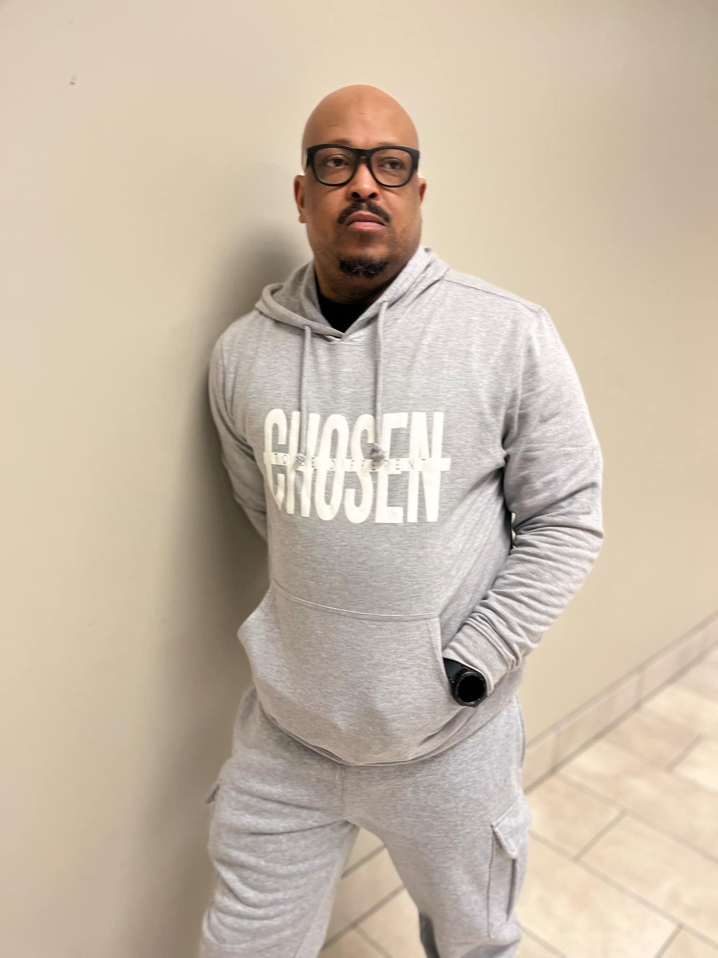 Chosen Hoodie w Puff Lettering