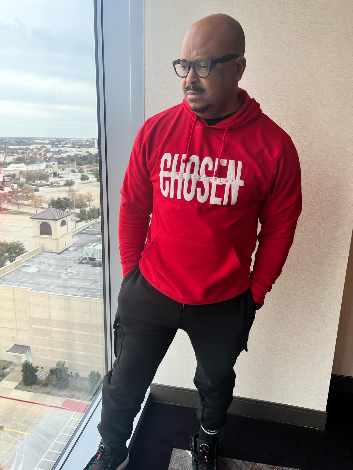Chosen Hoodie w Puff Lettering