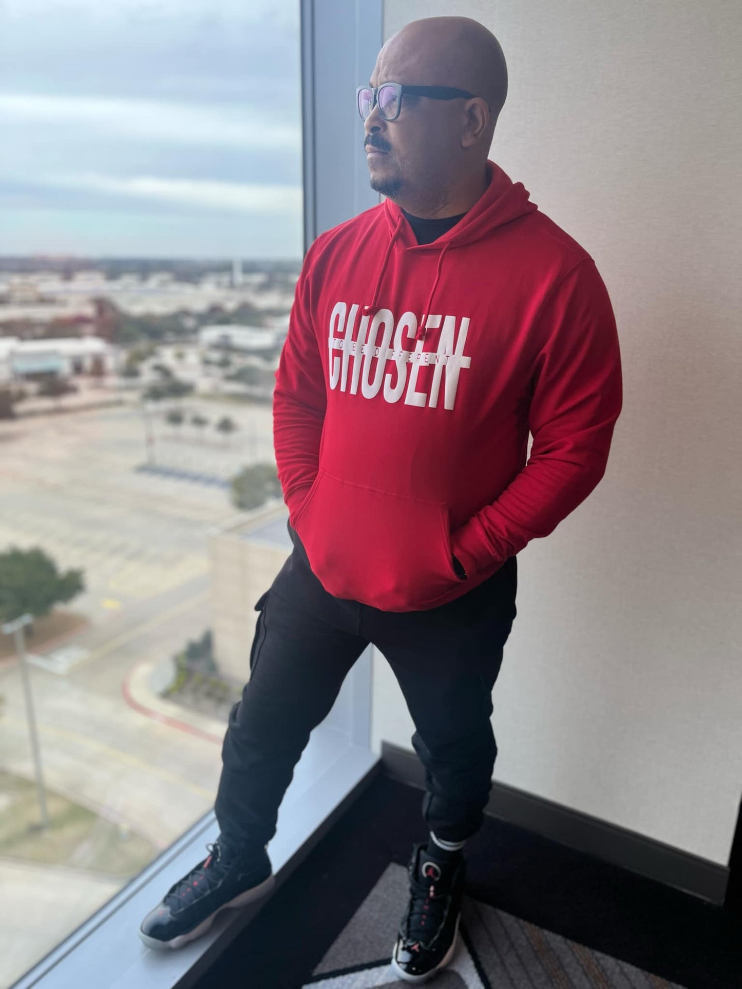 Chosen Hoodie w Puff Lettering